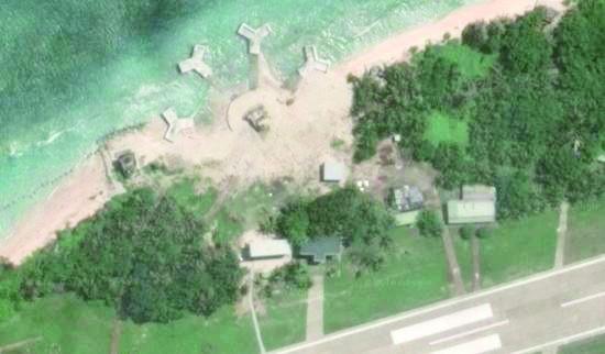 谷歌地球曝太平岛神秘设施：很有可能是远程雷达